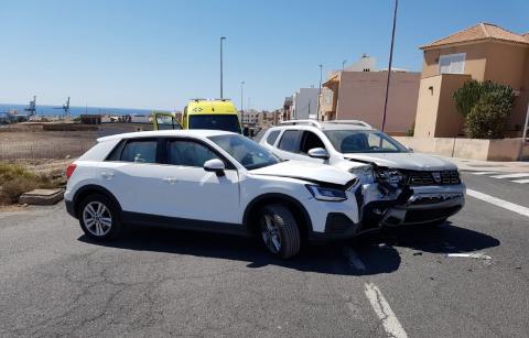 Accidente de tráfico en Puerto del Rosario (Fuerteventura) / CanariasNoticias.es