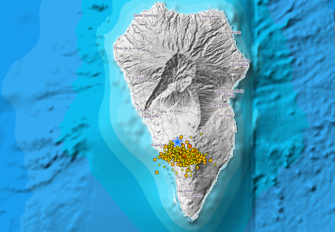 Enjambre sísmico de La Palma / CanariasNoticias.es Enjambre sísmico de La Palma / CanariasNoticias.es