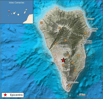 Microterremotos. La Palma/ canariasnoticias Microterremotos. La Palma/ canariasnoticias