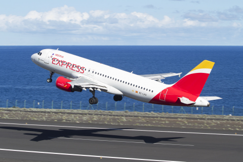 Avión de Iberia Express Avión de Iberia Express