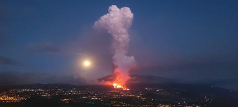 Erupción volcánica en La Palma Erupción volcánica en La Palma
