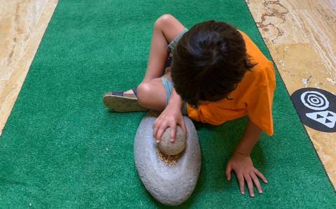 Taller «Una buena cosecha. Lo celebramos moliendo gofio» 