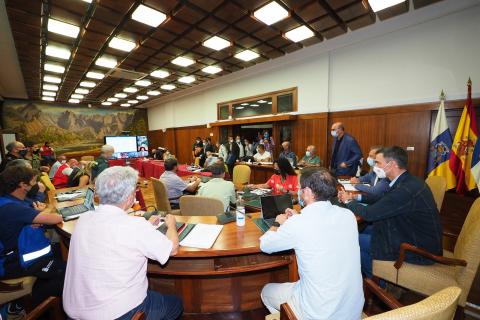 Reunión del Comité Director del PEVOLCA Reunión del Comité Director del PEVOLCA