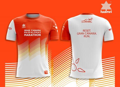 Camiseta de la Gran Canaria-Maspalomas Marathon Camiseta de la Gran Canaria-Maspalomas Marathon