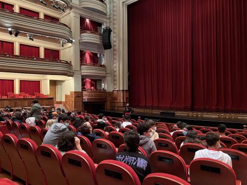 Estudiantes en el Teatro Pérez Galdós / CanariasNoticias.es