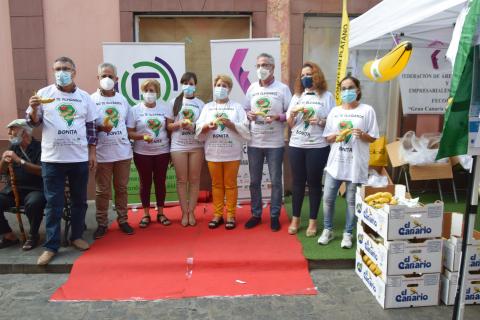 Gáldar se suma a la campaña “Cómete un plátano por La Palma” / CanariasNoticias.es Gáldar se suma a la campaña “Cómete un plátano por La Palma” / CanariasNoticias.es