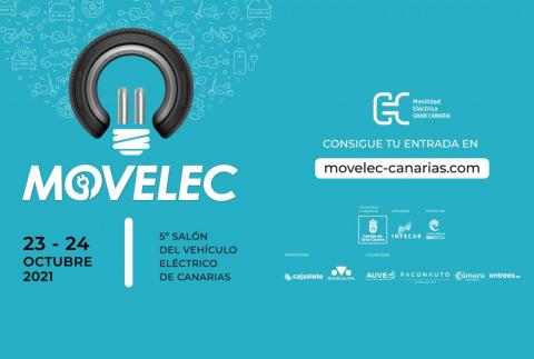 Salón del Vehículo Eléctrico de Canarias, Movelec en Infecar Salón del Vehículo Eléctrico de Canarias, Movelec en Infecar