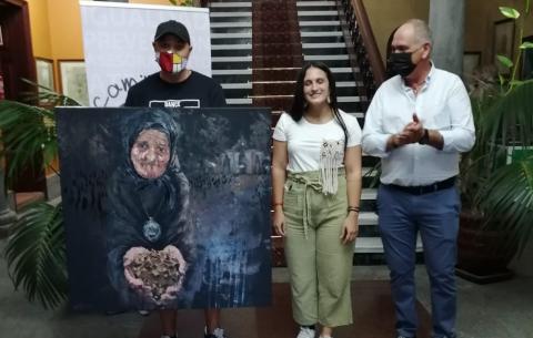 Paco Navarro. Pintura al aire libre. Teror/ canariasnoticias Paco Navarro. Pintura al aire libre. Teror/ canariasnoticias