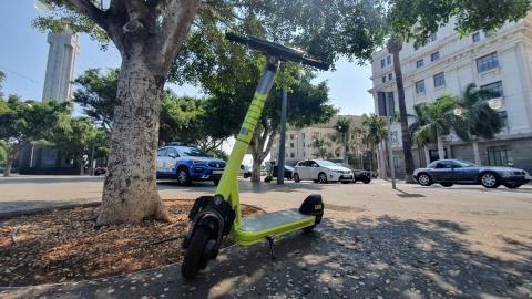 Patinete eléctrico en Santa Cruz de Tenerife / CanariasNoticias.es