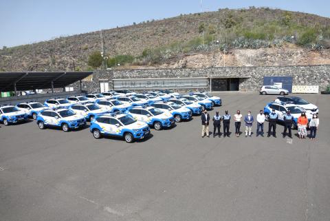Presentación de los nuevos vehículos para la Policía Local de Santa Cruz de Tenerife / CanariasNoticias.es