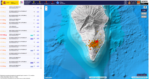 Terremoto de 5,1 en La Palma/ canariasnoticias Terremoto de 5,1 en La Palma/ canariasnoticias