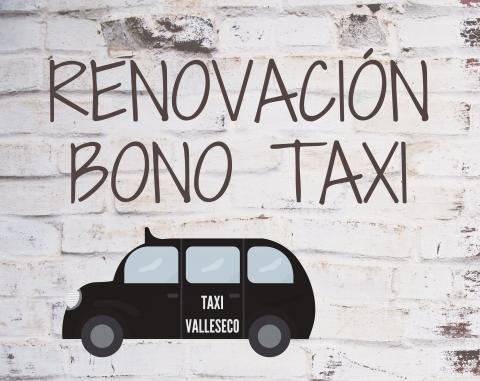 Renovación del Bono Taxi de Valleseco (Gran Canaria)