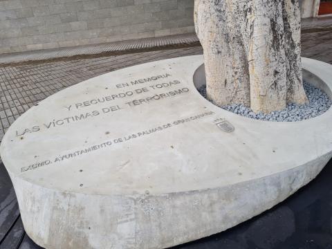 Monumento en homenaje a las víctimas del terrorismo en Las Palmas de Gran Canaria / CanariasNoticias.es