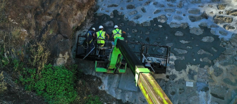 Obras hidráulicas en La Gomera