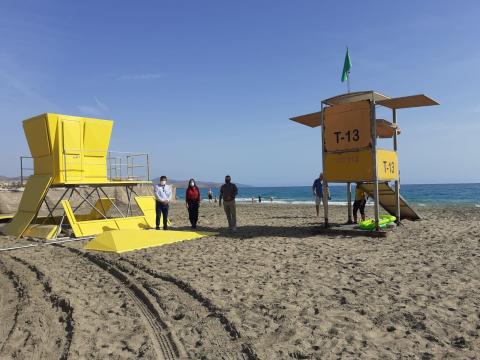 Pájara inicia la instalación de torres de vigilancia en varias playas / CanariasNoticias.es