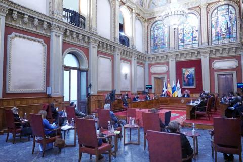 Pleno del Ayuntamiento de Santa Cruz de Tenerife / CanariasNoticias.es