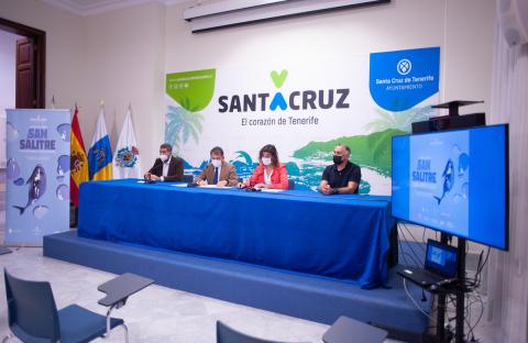 Presentación de la primera travesía a nado “San Salitre” de SC Tenerife / CanariasNoticias.es