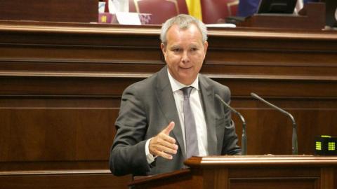 Sebastián Franquis en el Parlamento de Canarias / CanariasNoticias.es Sebastián Franquis en el Parlamento de Canarias / CanariasNoticias.es
