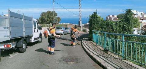 Limpieza en Arucas (Gran Canaria) / CanariasNoticias.es