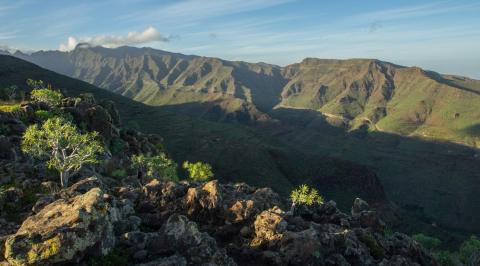 Vistas desde el Mirador de Degollada de Peraza en La Gomera / CanariasNoticias.es