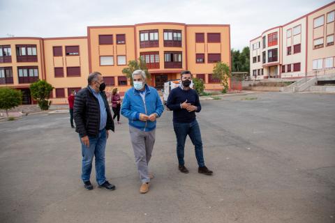 Obras de regeneración urbana del Residencial Tamaide en Adeje / CanariasNoticias.es