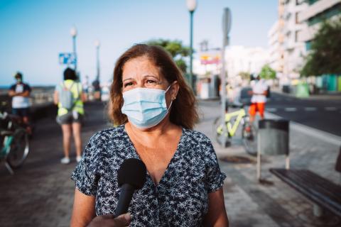 Ángela Hernández, concejera de Movilidad del Ayuntamiento de Arrecife / CanariasNoticias.es Ángela Hernández, concejera de Movilidad del Ayuntamiento de Arrecife / CanariasNoticias.es