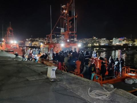 Inmigración ilegal. Muelle de Arguineguín. Gran canaria/ canariasnoticias.es Inmigración ilegal. Muelle de Arguineguín. Gran canaria/ canariasnoticias.es