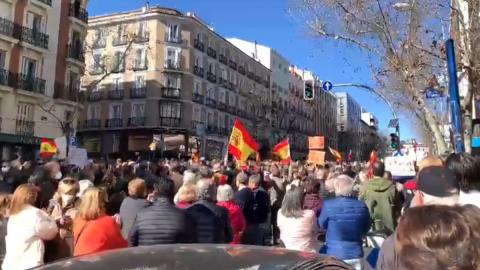 Manifestación contra Pablo Casado en Madrid/ canariasnoticias.es Manifestación contra Pablo Casado en Madrid/ canariasnoticias.es