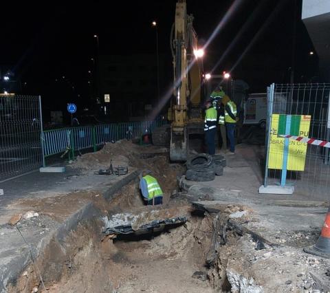 Obras CAAF en la Avenida Juan de Bethancourt/ canariasnoticias.es Obras CAAF en la Avenida Juan de Bethancourt/ canariasnoticias.es
