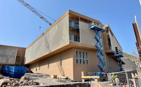 Obras en el Centro Sociosanitario de San Sebastián de La Gomera / CanariasNoticias.es