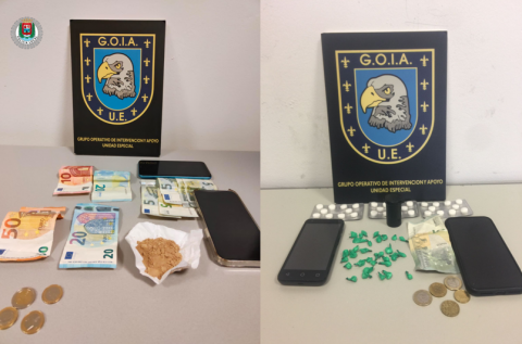 Droga incautada por la GOIA-UE en Las Palmas de Gran Canaria Droga incautada por la GOIA-UE en Las Palmas de Gran Canaria