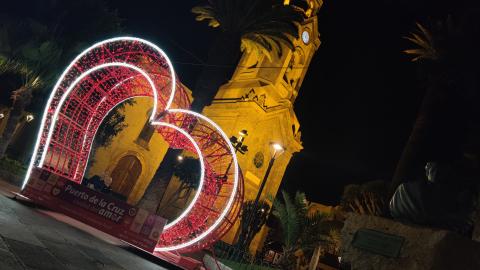 Campaña de San Valentín en Puerto de la Cruz / CanariasNoticias.es