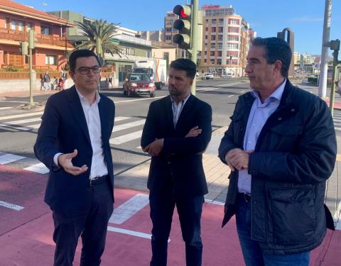 Pablo Rodríguez, Francis Candil y David Suárez/ canariasnoticias.es Pablo Rodríguez, Francis Candil y David Suárez/ canariasnoticias.es