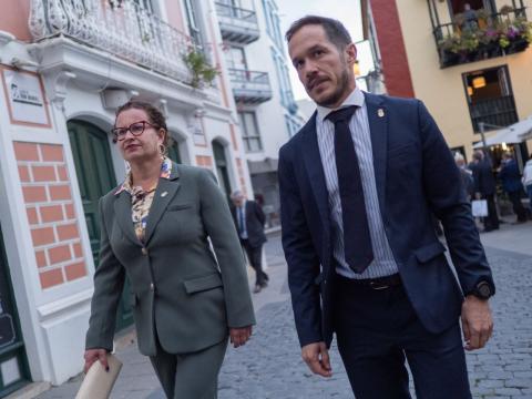 Mariano Zapata y Nieves Hernández/ canariasnoticias.es Mariano Zapata y Nieves Hernández/ canariasnoticias.es