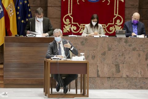 Sebastián Franquis en el Parlamento de Canarias / CanariasNoticias.es