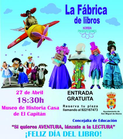La Fábrica de los libros. San Miguel de Abona/ canariasnoticias.es La Fábrica de los libros. San Miguel de Abona/ canariasnoticias.es