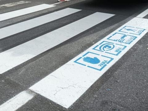 Paso de peatones de La Gomera / CanariasNoticias.es Paso de peatones de La Gomera / CanariasNoticias.es