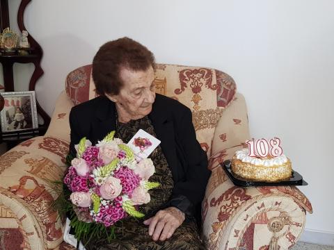 Mª del Pino Maximina Nuez cumple 108 años / CanariasNoticias.es Mª del Pino Maximina Nuez cumple 108 años / CanariasNoticias.es