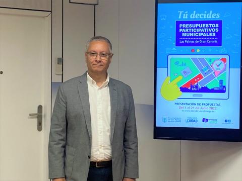 Prisco Navarro, concejal de Participación Ciudadana del Ayuntamiento de Las Palmas de Gran Canaria / CanariasNoticias.es Prisco Navarro, concejal de Participación Ciudadana del Ayuntamiento de Las Palmas de Gran Canaria / CanariasNoticias.es
