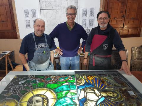 Vidrieras restauradas en la Basílica del Pino en Teror / CanariasNoticias.es Vidrieras restauradas en la Basílica del Pino en Teror / CanariasNoticias.es