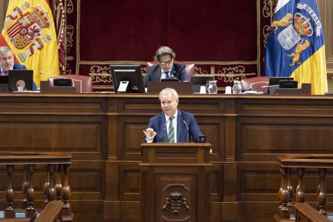Sebastián Franquis en el Parlamento de Canarias / CanariasNoticias.es Sebastián Franquis en el Parlamento de Canarias / CanariasNoticias.es
