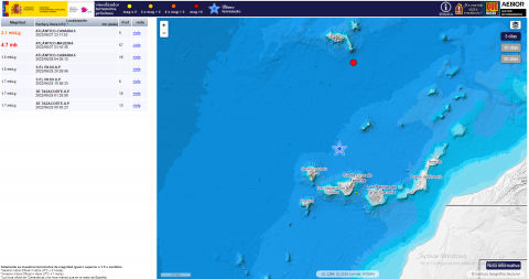 Terremotos en la noche del 27 de Junio Terremotos en la noche del 27 de Junio