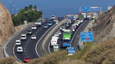 Carretera TF-1 / CanariasNoticias.es Carretera TF-1 / CanariasNoticias.es