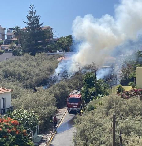 Conato de incendio declarado en Valle Gran Rey/ canariasnoticias.es Conato de incendio declarado en Valle Gran Rey/ canariasnoticias.es