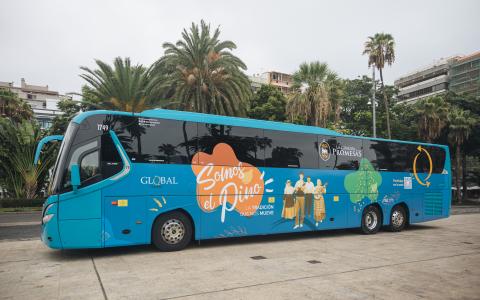 La Guagua de las Promesas de Global (Gran Canaria) / CanariasNoticias.es