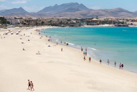 El turismo extranjero crece en Fuerteventura 