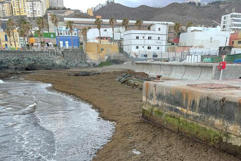 Zona afectada en el Muelle de San Cristóbal en Las Palmas de Gran Canaria / Ricardo Haroun Zona afectada en el Muelle de San Cristóbal en Las Palmas de Gran Canaria