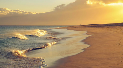 Playa de Morro Jable en Pájara (Fuerteventura)