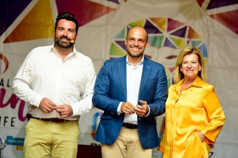 Los concejales de Fiestas Inmaculada Medina, Alberto Castilla y Alfonso Cabello / CanariasNoticias.es Los concejales de Fiestas Inmaculada Medina, Alberto Castilla y Alfonso Cabello / CanariasNoticias.es