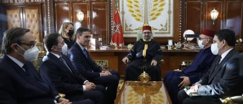 Pedro Sánchez y Mohamed VI/ canariasnoticias.es Pedro Sánchez y Mohamed VI/ canariasnoticias.es